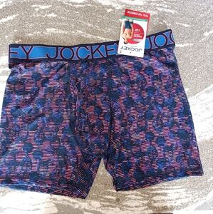 NEW Jockey Active Micro Men's Microfiber Stretch Boxer Brief Underwear Size Med.
